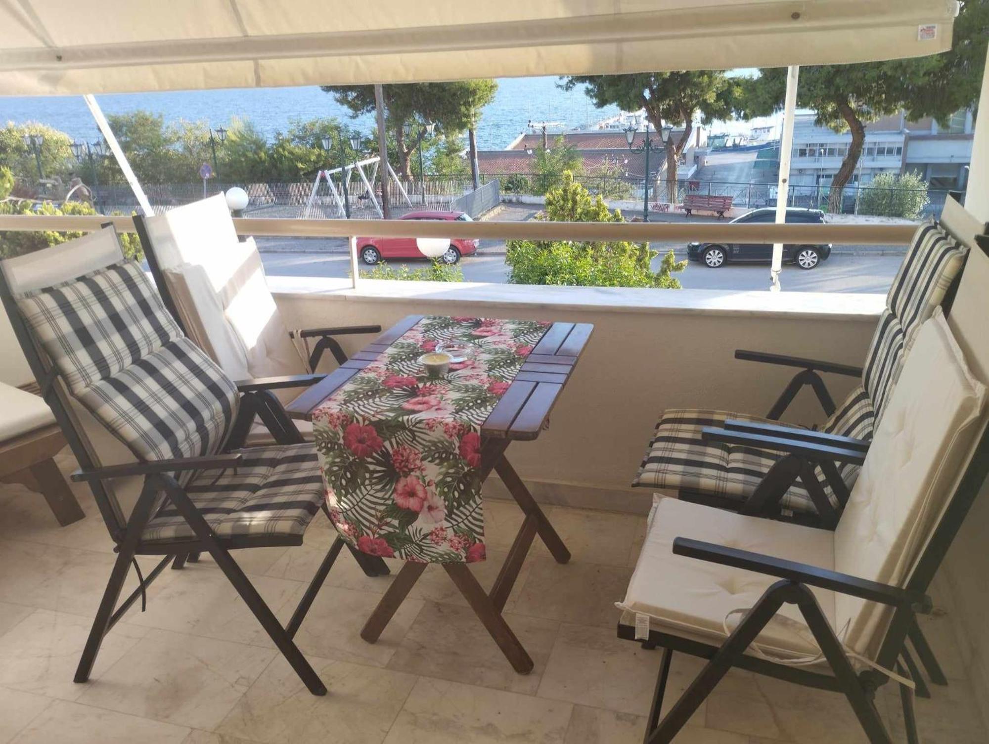 Seaview To Olympus, Sunny, Cosy Apartment Nea Michaniona Zewnętrze zdjęcie