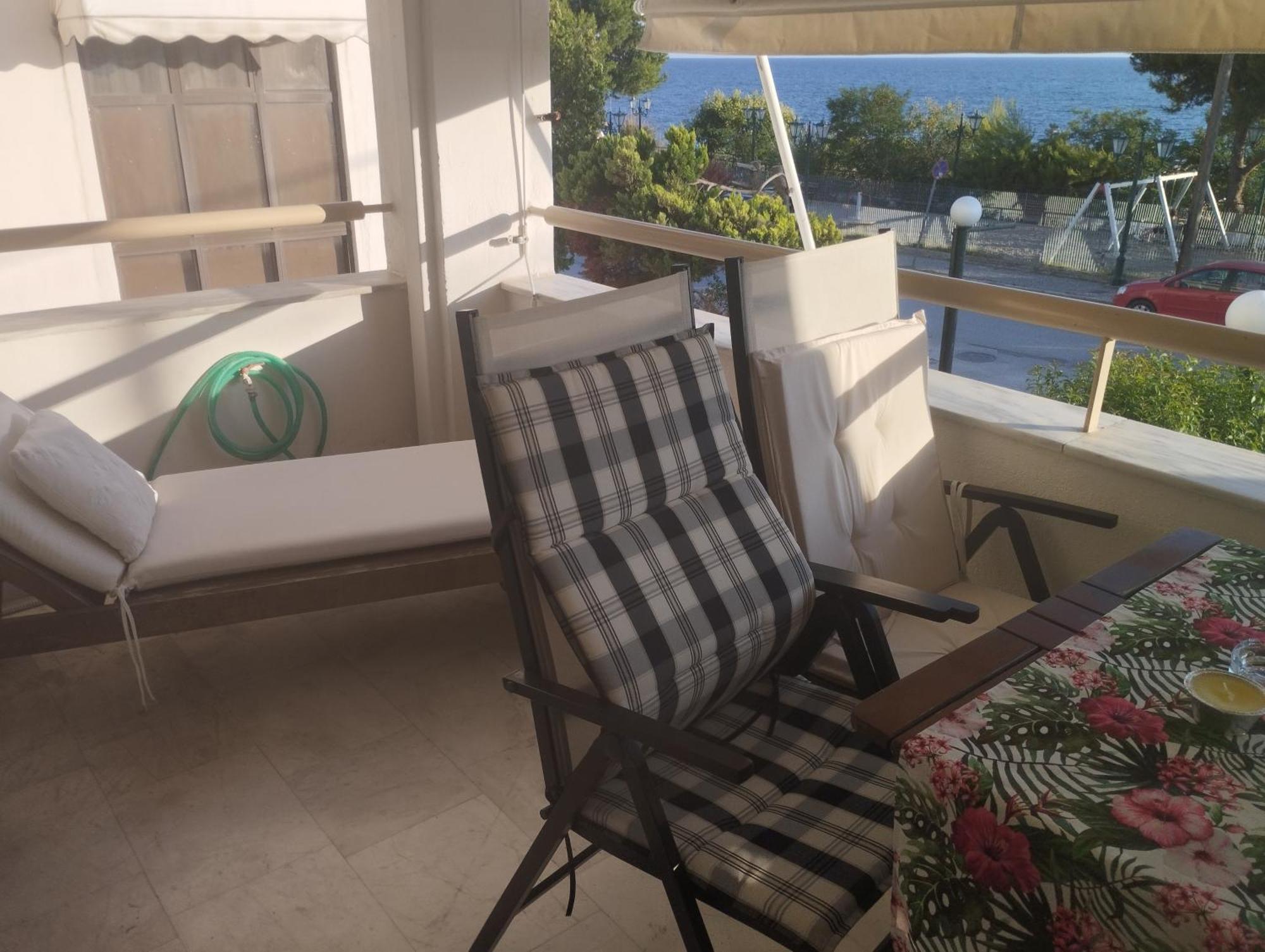 Seaview To Olympus, Sunny, Cosy Apartment Nea Michaniona Zewnętrze zdjęcie